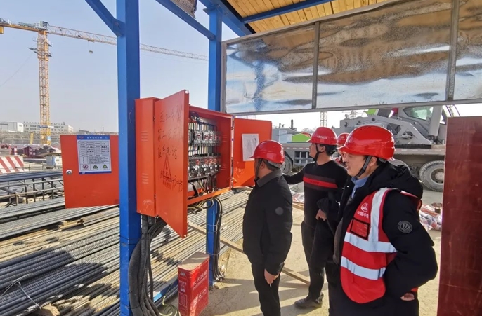 公司各项目积极开展安全专项检查